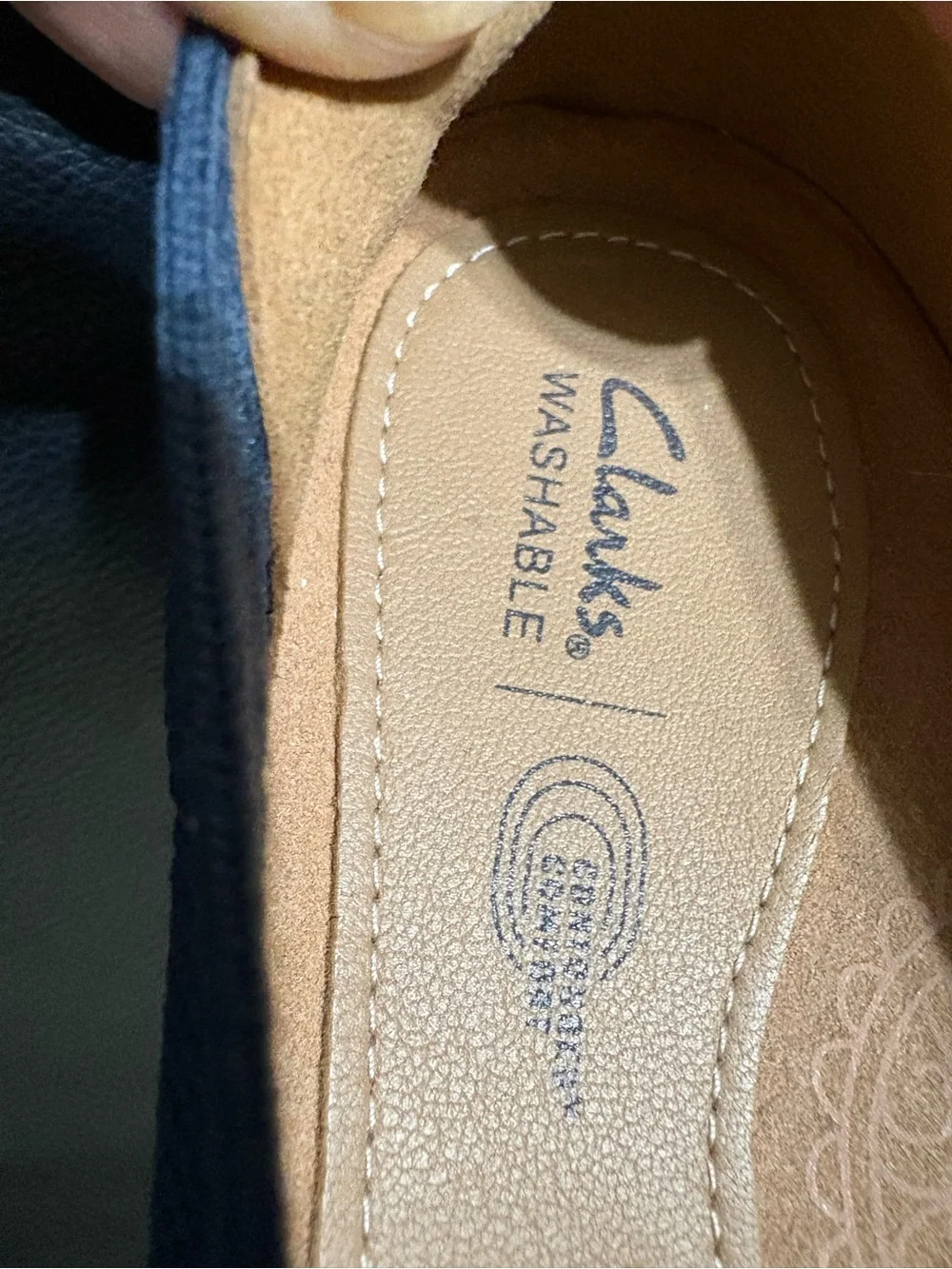 Clarks Women's Slip-On Knit Loafers in Blue